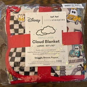 Little Sleepies Disney Pixar Radiator Springs Large Cloud Blanket